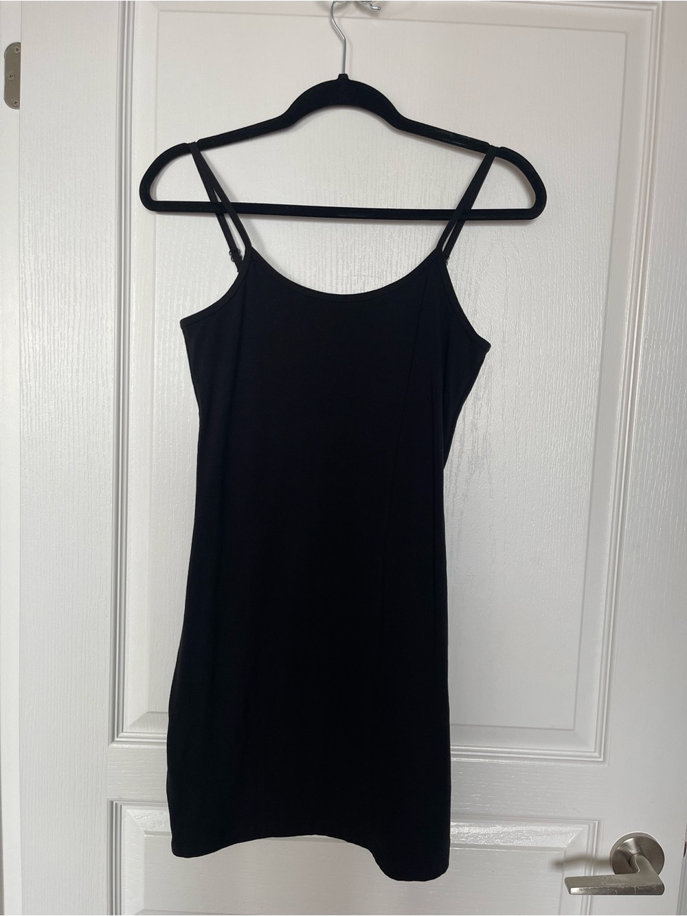 TNA Spaghetti Strap Mini Black Dress in size Small